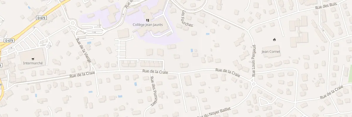 Plan du 23 Rue de la Craie à Saint-Vit
