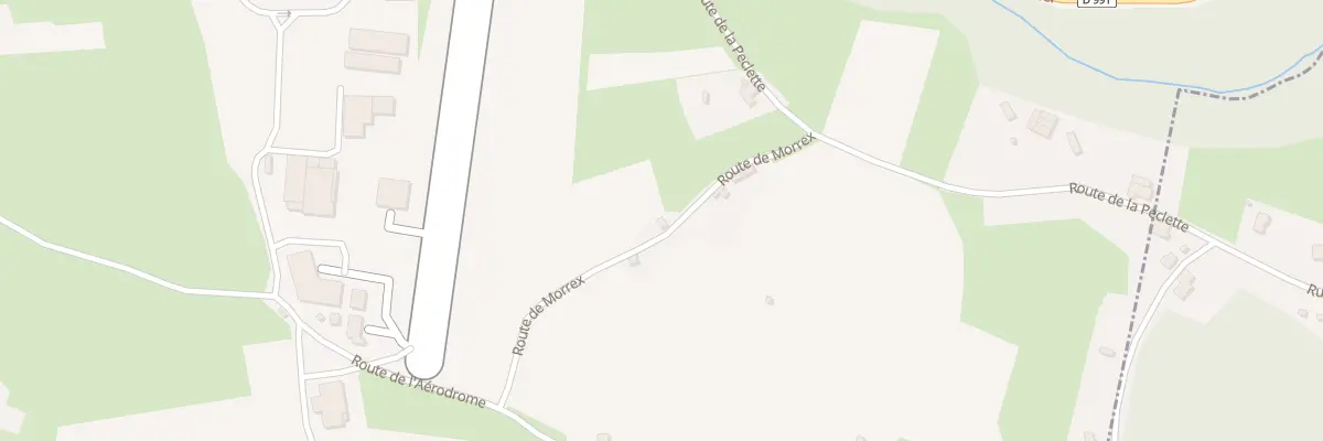 Plan du 134 Rte de Morrex à Corbonod