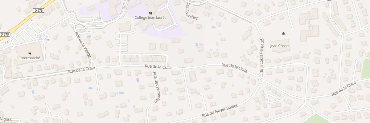 Plan du 23A Rue de la Craie à Saint-Vit