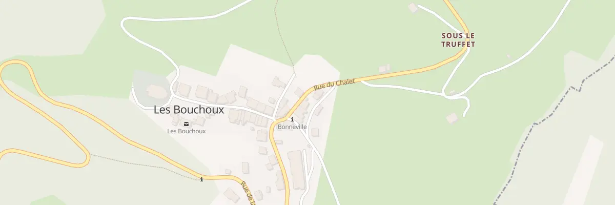 Plan du 4 Rue du Chalet aux Bouchoux