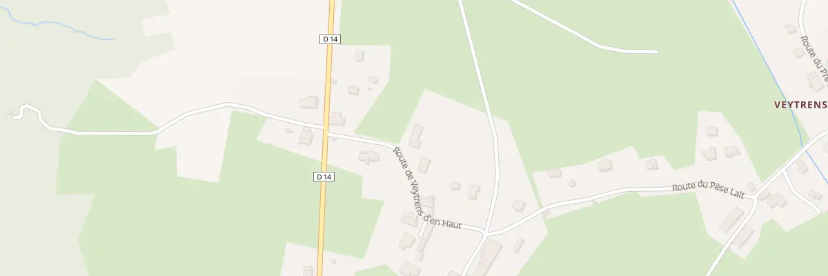 Plan du 63 Rte de Veytrens d’en Haut à Bassy