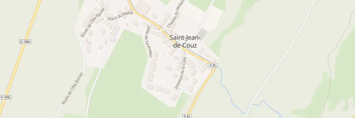 Plan du 5046 Saint Jean de Couz à Saint-Jean-de-Couz