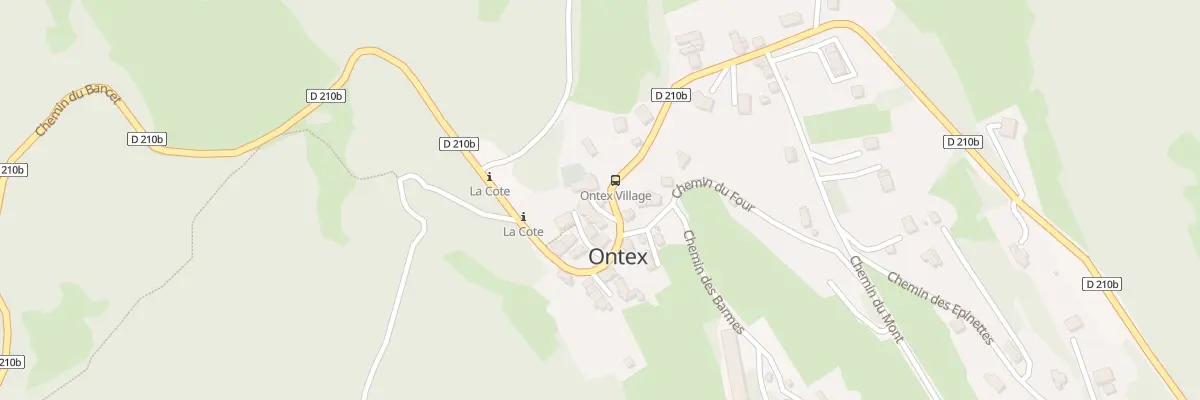 Plan du 5012 Ontex à Saint-Pierre-de-Curtille
