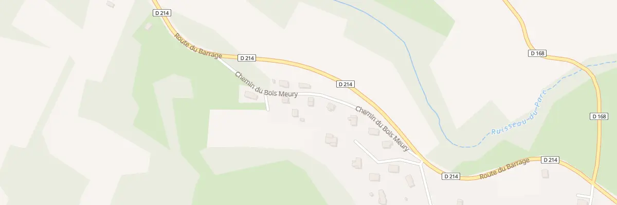 Plan du 225 Che du Bois Meury à Franclens