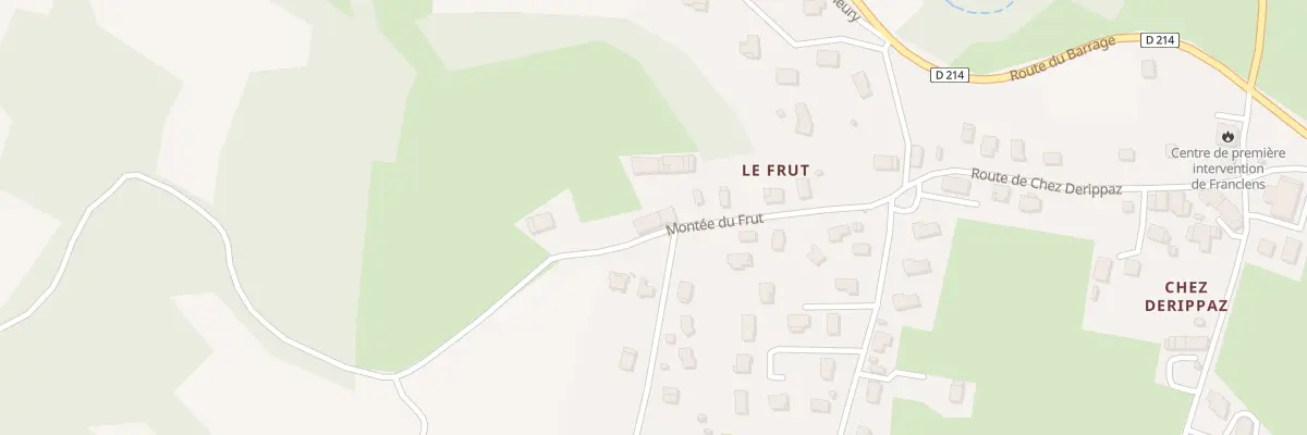 Plan du 212 Mte du Frut à Franclens