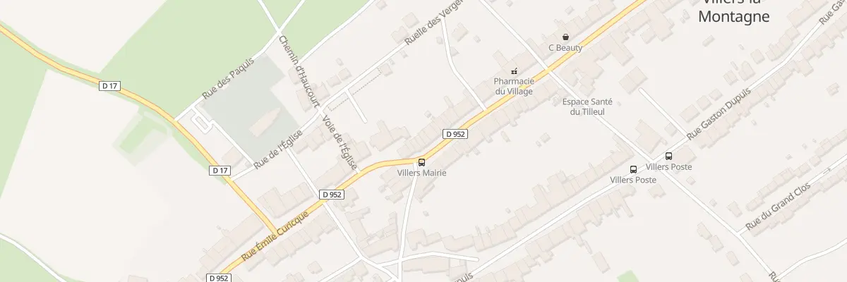 Plan du 104 Rue Emile Curicque à Villers-la-Montagne