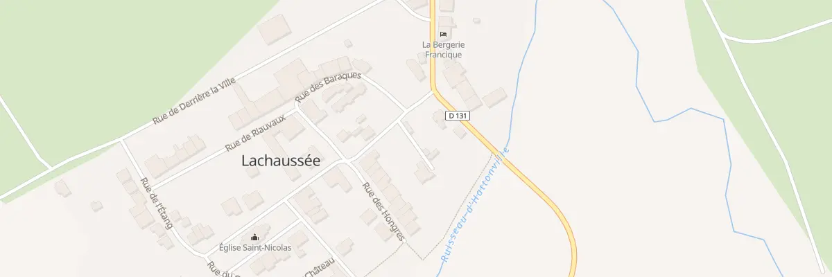 Plan du 9001 Cr de la Tanchee à Lachaussée