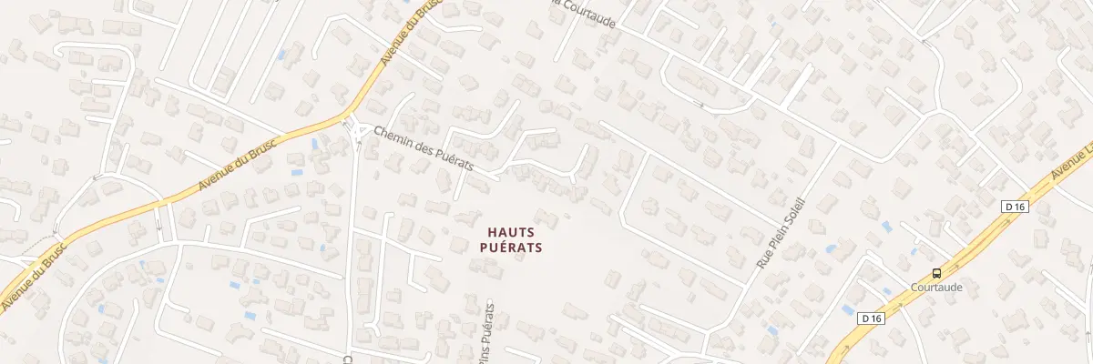 Plan du 790 Che des Puérats à Six-Fours-les-Plages