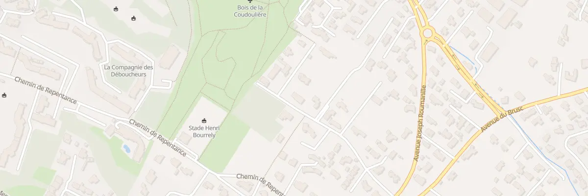 Plan du 232 Che du Grand Camp à Six-Fours-les-Plages