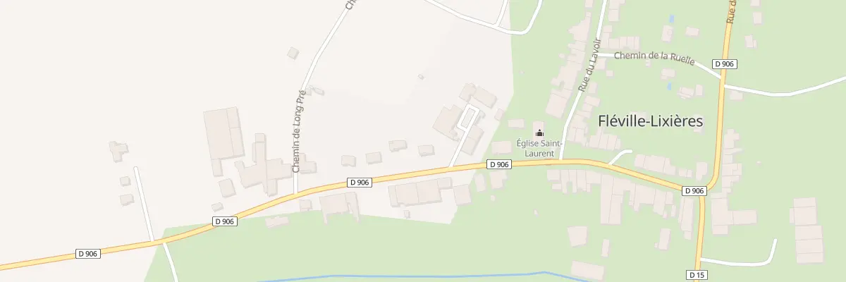 Plan du 4Q Rue de Verdun à Fléville-Lixières