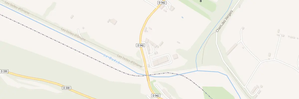 Plan du 21 Av du Maquis Morvan à Laragne-Montéglin
