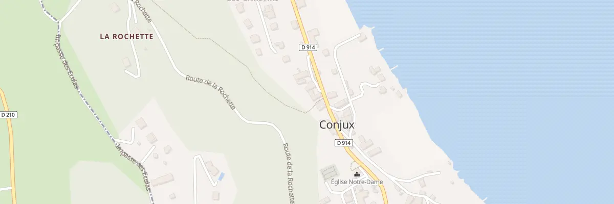 Plan du 78 Pas Sarde à Conjux