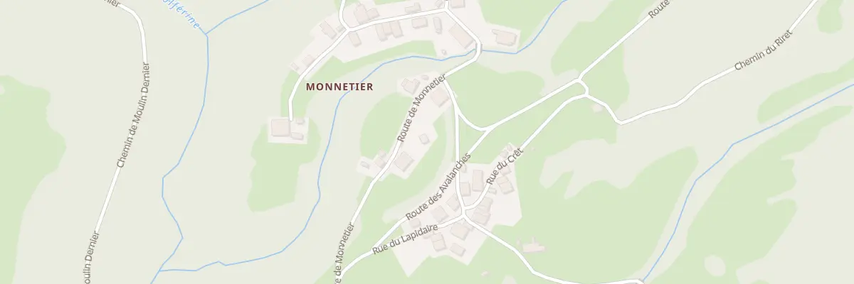 Plan du 946 Rte de Monnetier à Champfromier