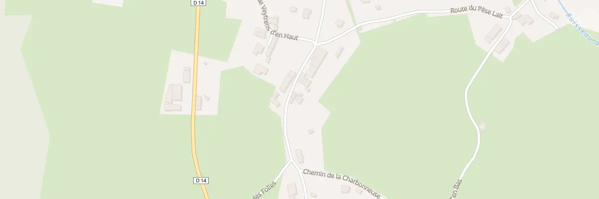 Plan du 5038A Chez les Metral à Bassy