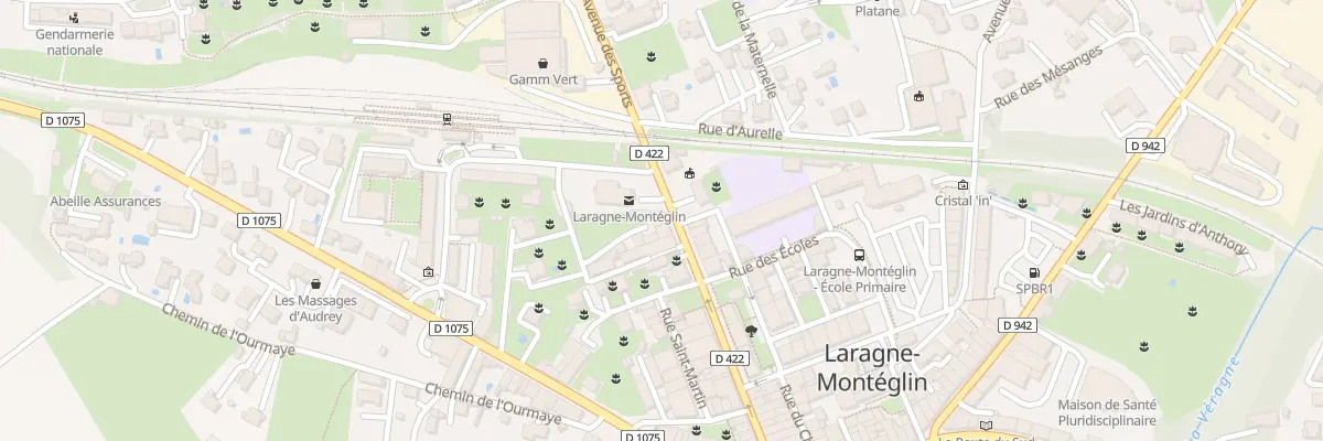 Plan du 23 Av Arthur Audibert à Laragne-Montéglin