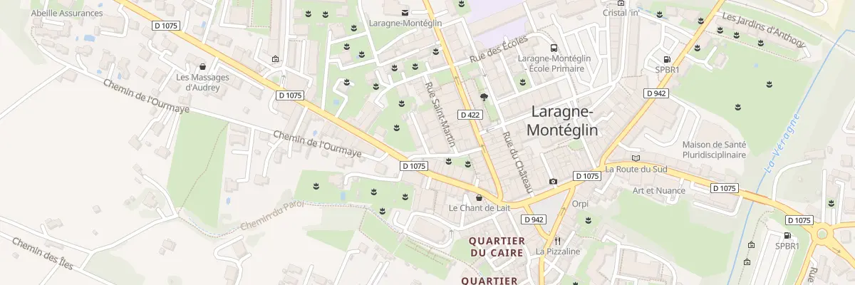 Plan du 8 Rue Bel-Air à Laragne-Montéglin