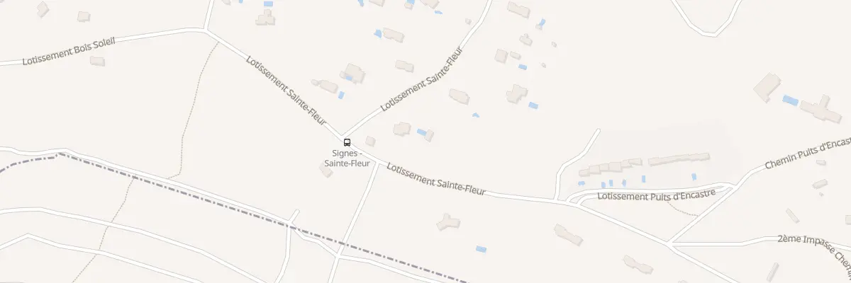 Plan du 21 Rue du Lot St Fleurs à Signes