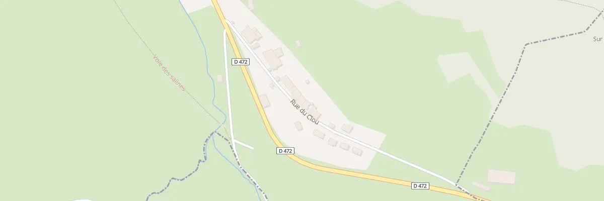 Plan du 5012 Rue du Clou à Pagnoz
