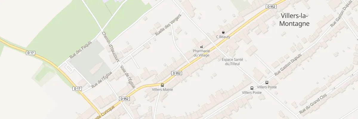 Plan du 90 Rue Emile Curicque à Villers-la-Montagne
