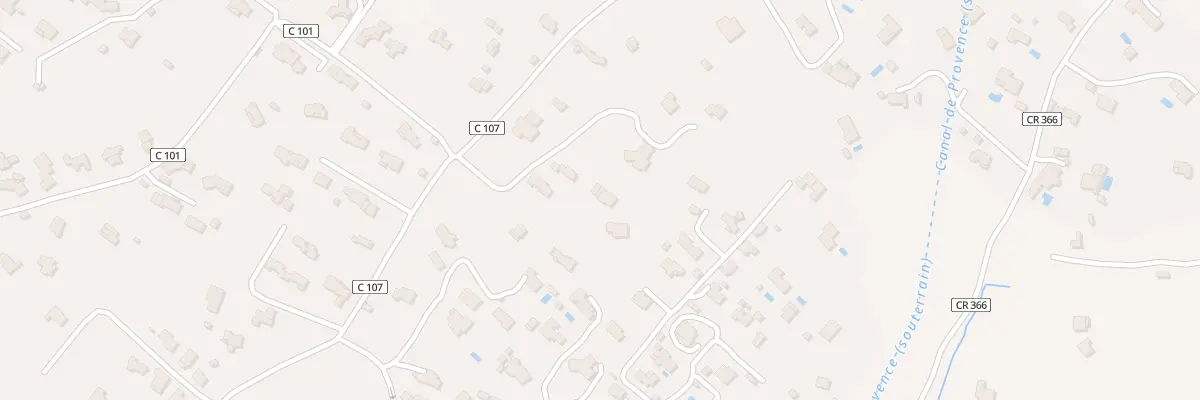 Plan du 190 Che de Baro Nuecho au Beausset
