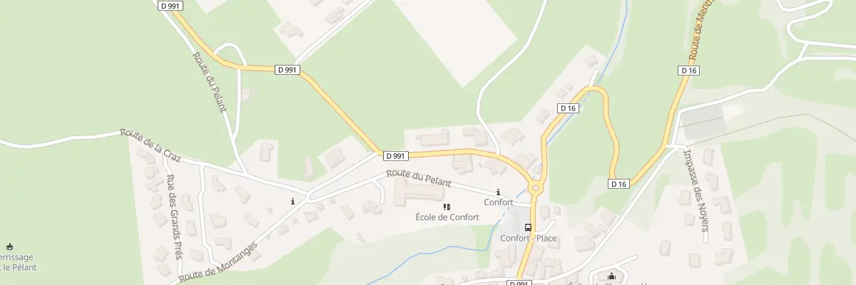 Plan du 5027 Rue de la Valserine à Confort