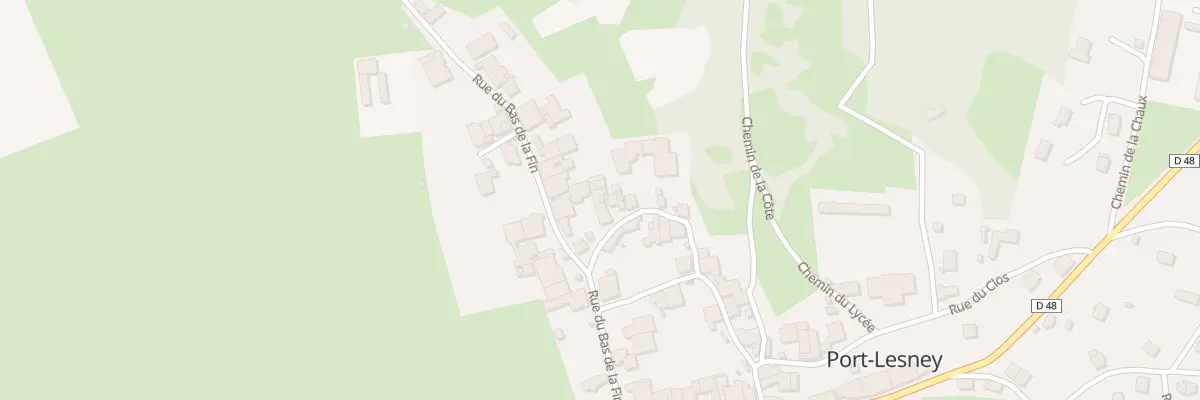 Plan du 28 Rue du Coin du Four à Port-Lesney