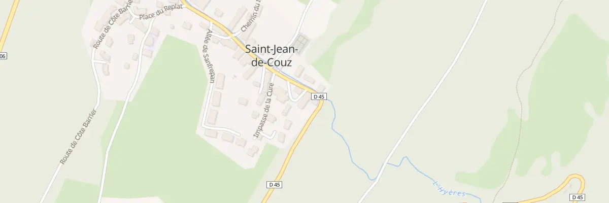 Plan du 5051 Saint Jean de Couz à Saint-Jean-de-Couz