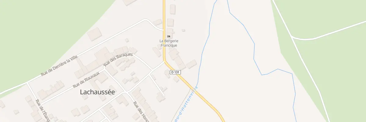 Plan du 4 Cd de Jonville Lachaussee à Lachaussée
