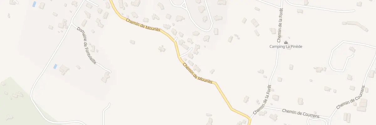Plan du 609 Che de Mouries à Six-Fours-les-Plages