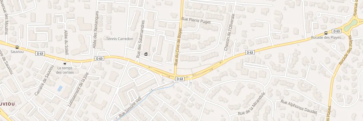 Plan du 275 Rue Pierre Puget à Six-Fours-les-Plages