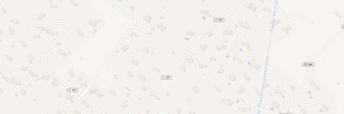 Plan du 1001 Che de Baro Nuecho au Beausset