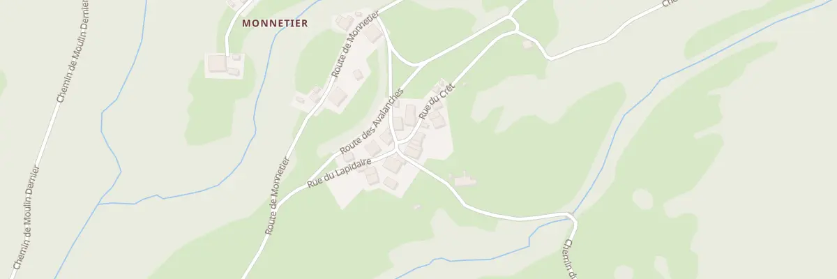 Plan du 132 Rue du Cret à Champfromier