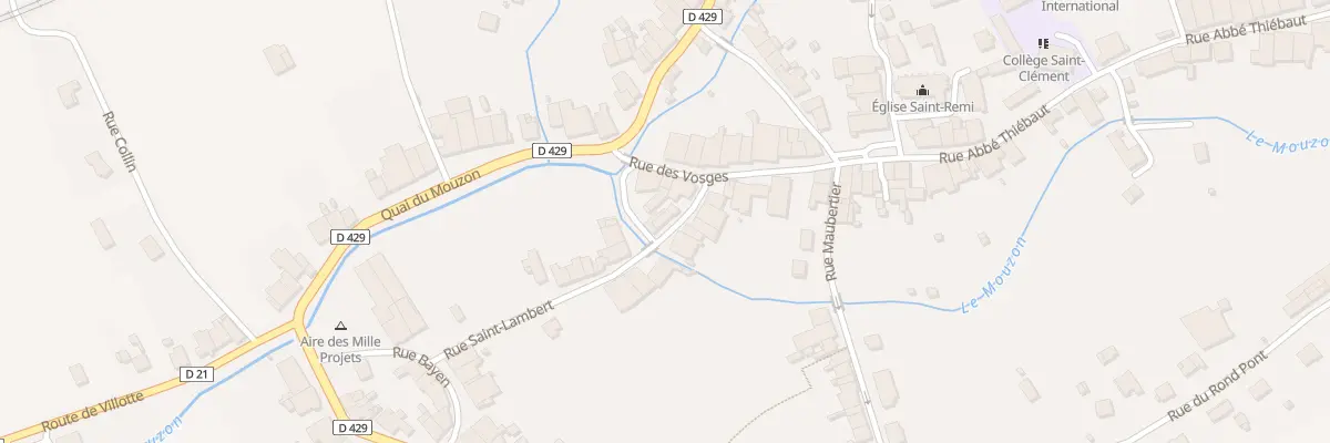 Plan du 4 Rue Saint-lambert à Martigny-les-Bains