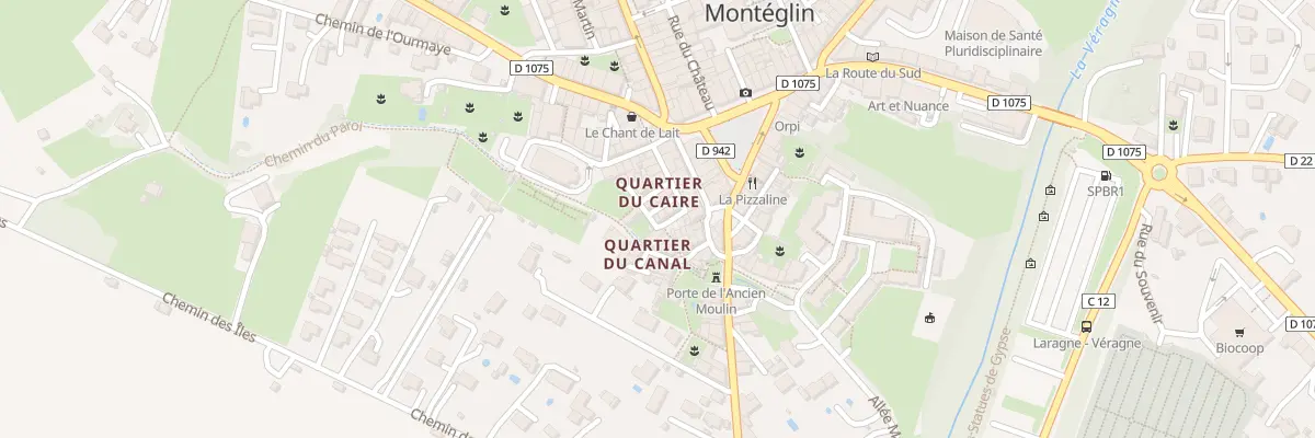 Plan du 4 Pl Saint Jaume à Laragne-Montéglin
