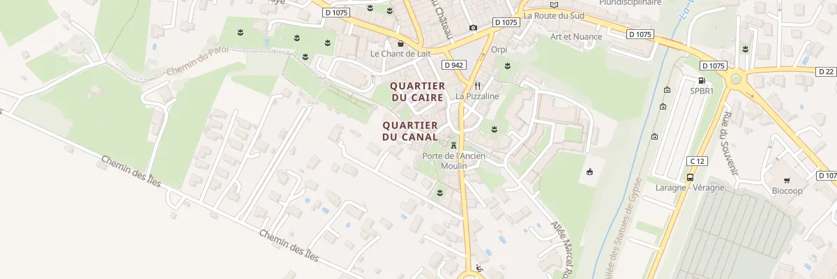 Plan du 10 Rue du Canal à Laragne-Montéglin