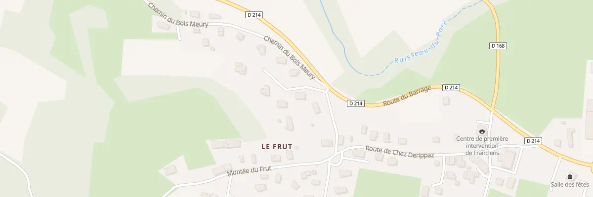 Plan du 8 Lot Bois Fleuri à Franclens