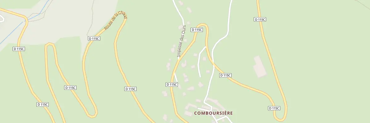 Plan du 4404 Rte de la Chaud à Saint-Honoré
