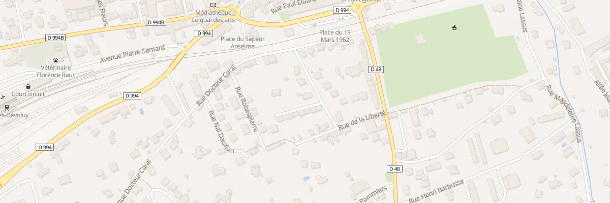 Plan du 10B Rue de la Paix à Veynes