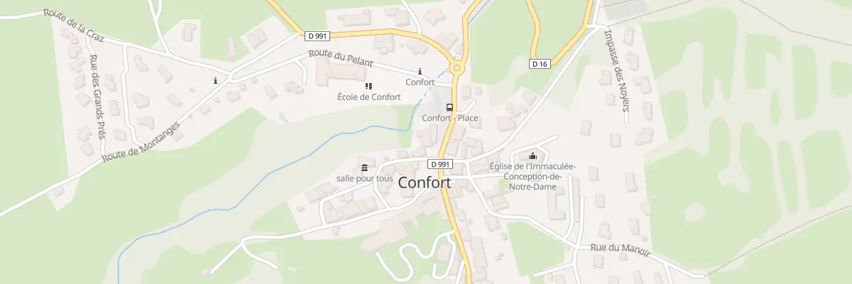 Plan du 81 Pla Soeur Rosalie Rendu à Confort