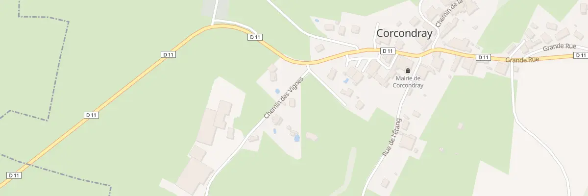 Plan du 3 Che des Vignes à Corcondray