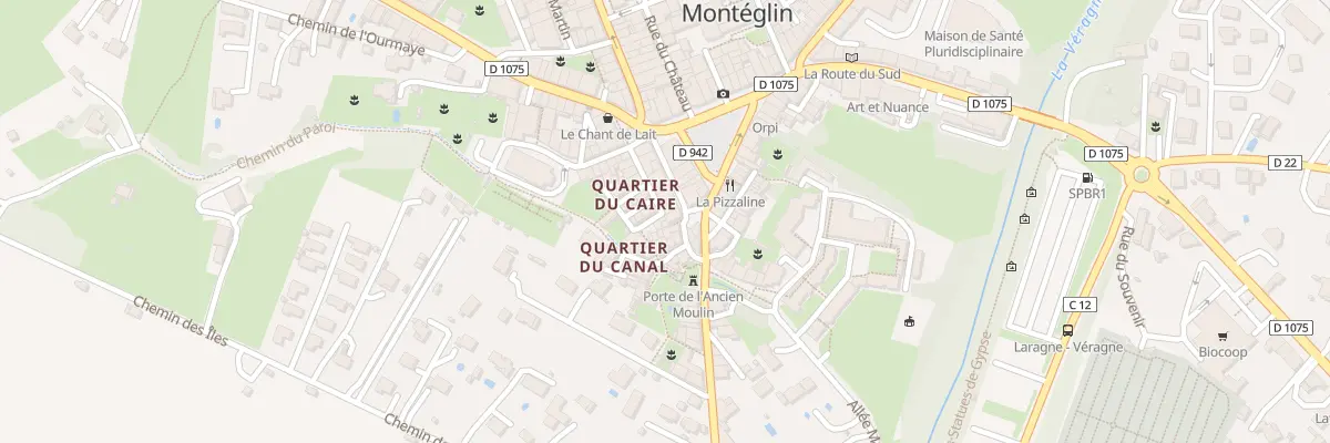 Plan du 7 Pl Saint Jaume à Laragne-Montéglin