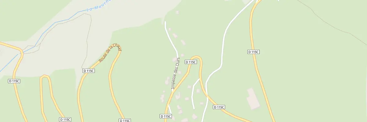 Plan du 80 Imp des Ours à Saint-Honoré