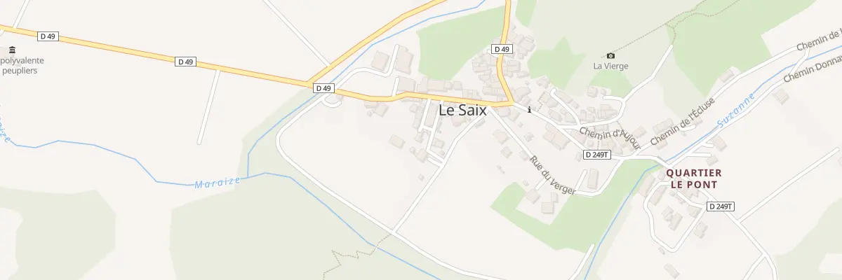 Plan du 5009 Rue L’ Androne du Courcoussou au Saix