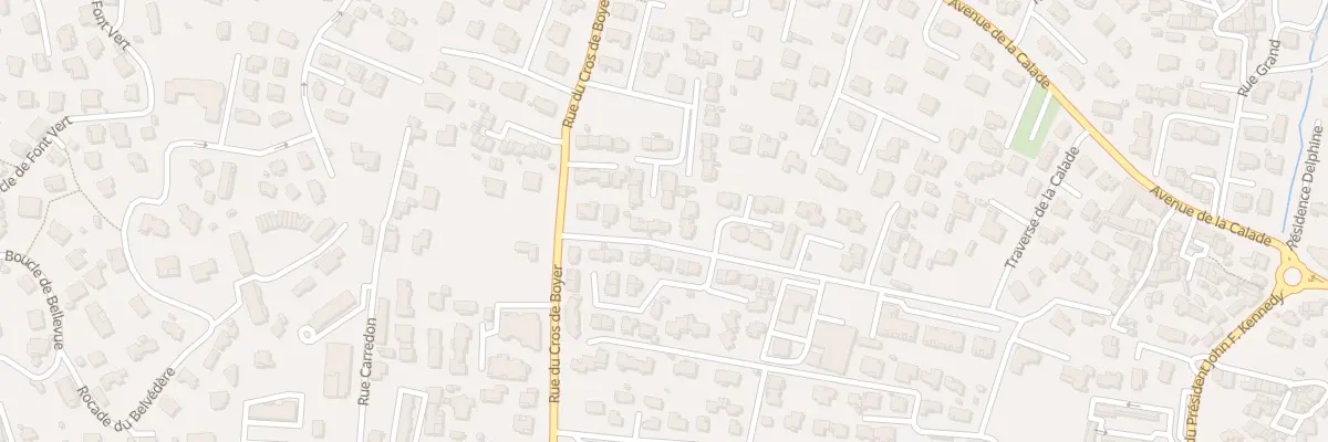 Plan du 352 Rue du Cros de Boyer à Six-Fours-les-Plages
