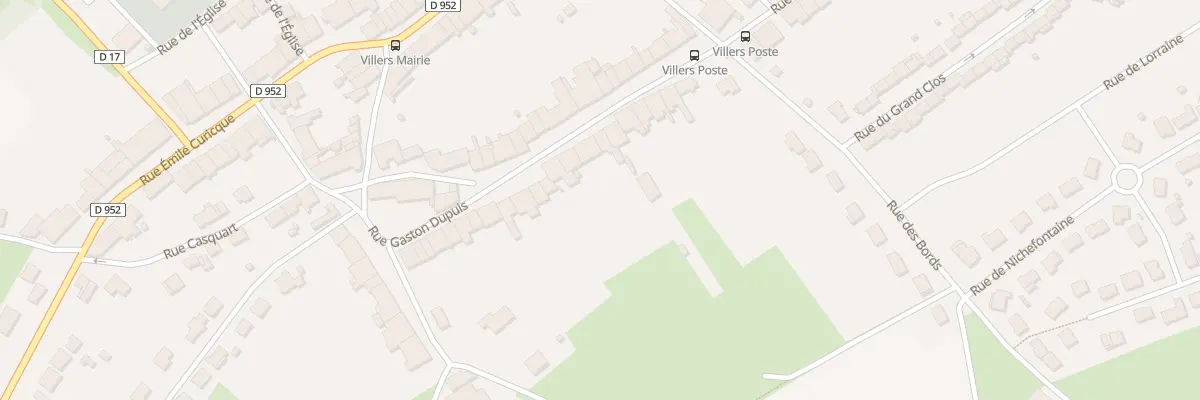 Plan du 107 Rue Gaston Dupuis à Villers-la-Montagne