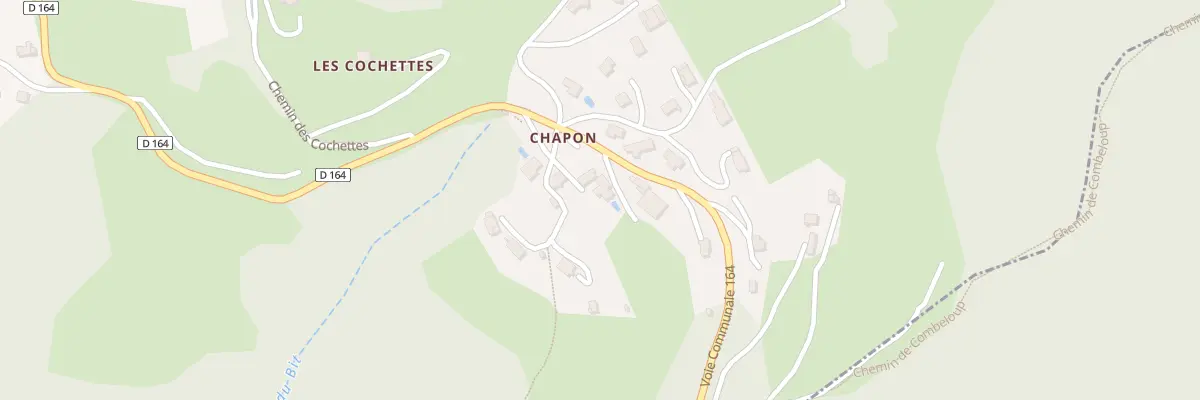 Plan du 99 Chem de Chapon à Venon
