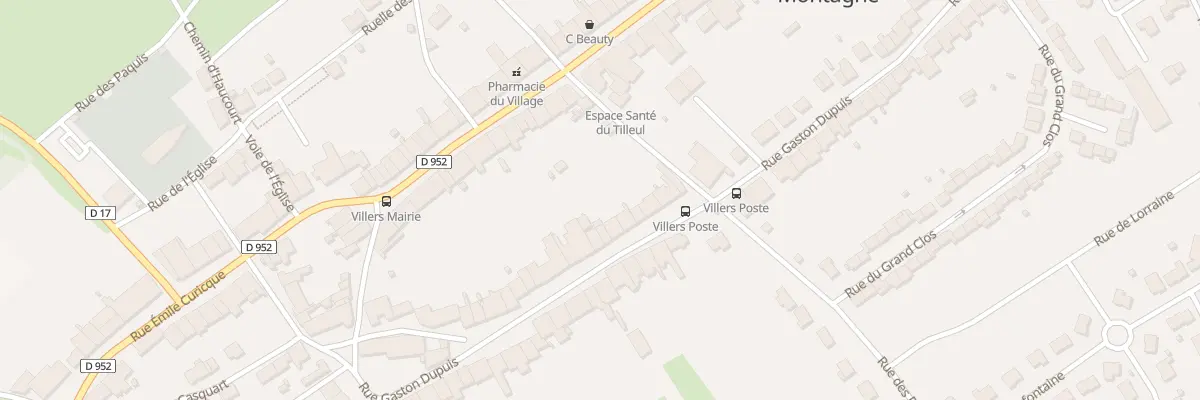 Plan du 88 Rue Gaston Dupuis à Villers-la-Montagne