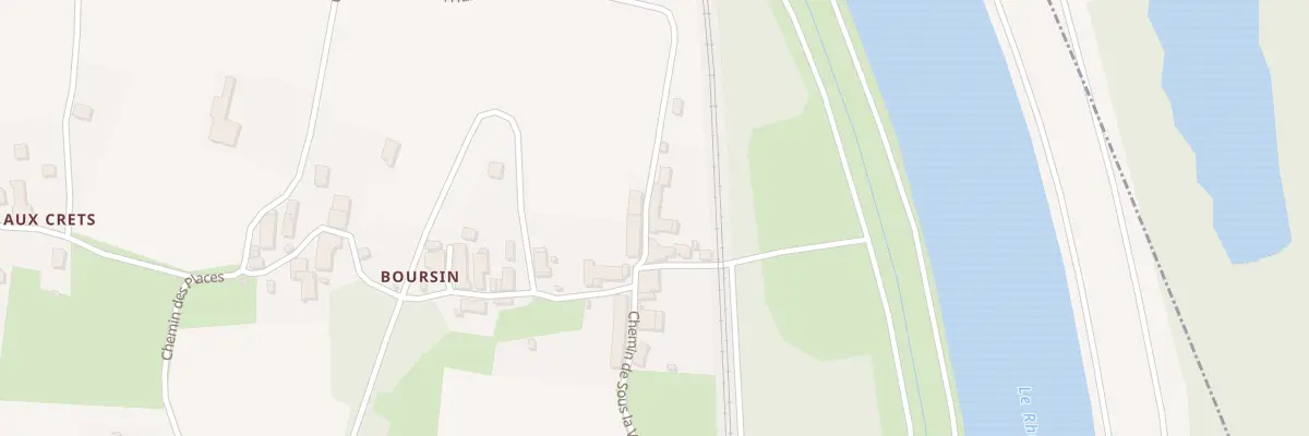 Plan du 42 Che de l’Huilerie à Anglefort