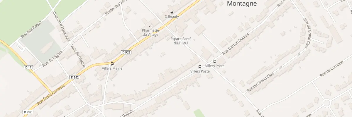 Plan du 86 Rue Gaston Dupuis à Villers-la-Montagne
