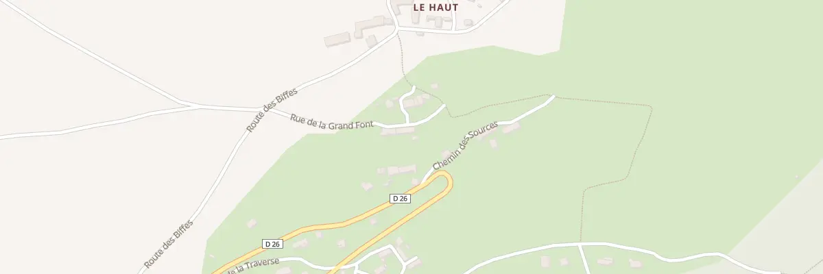 Plan du 184 Rue de la Grand Font à Nantes-en-Ratier